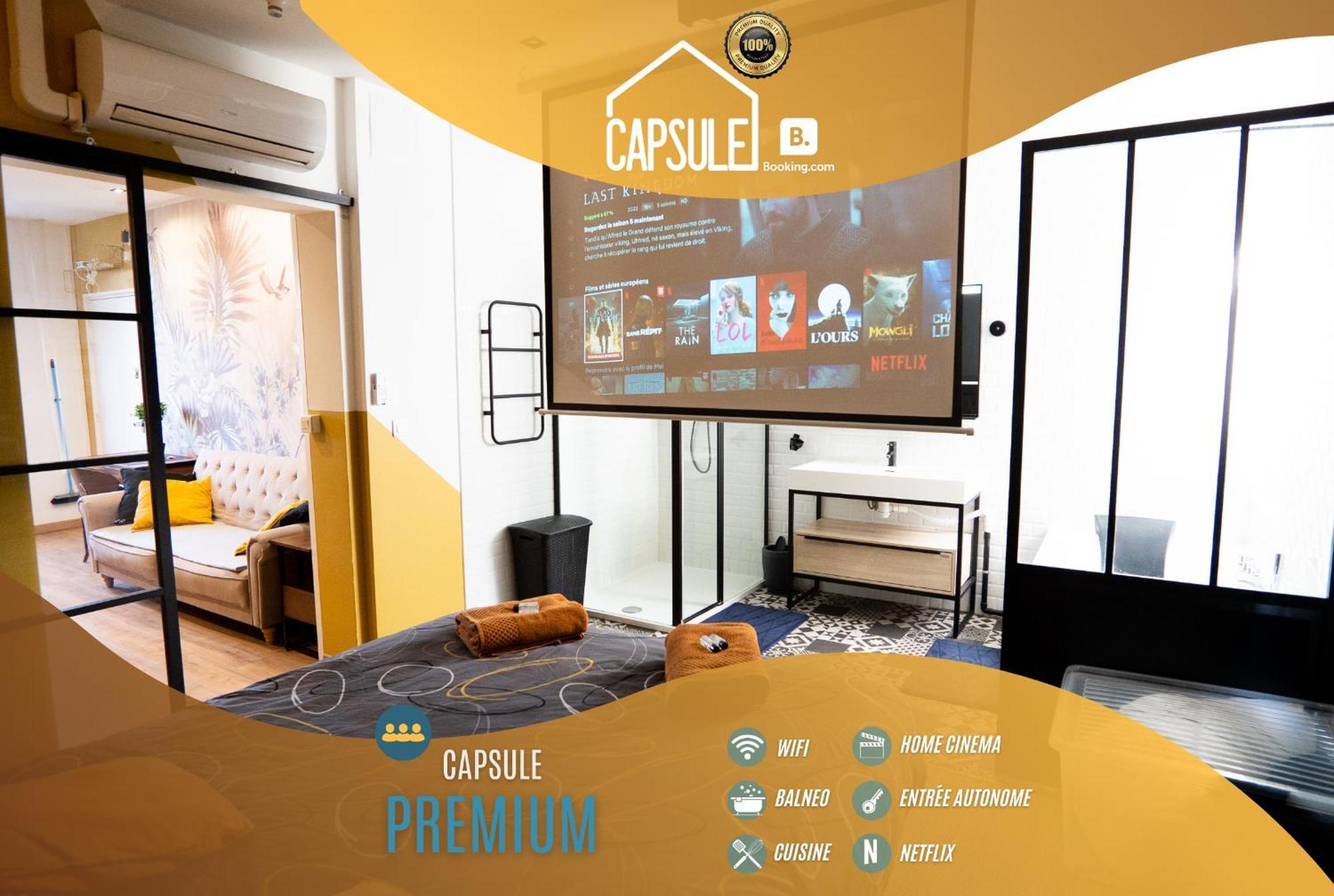 Capsule Premium Balneo & Home Cinema فالنسيان المظهر الخارجي الصورة